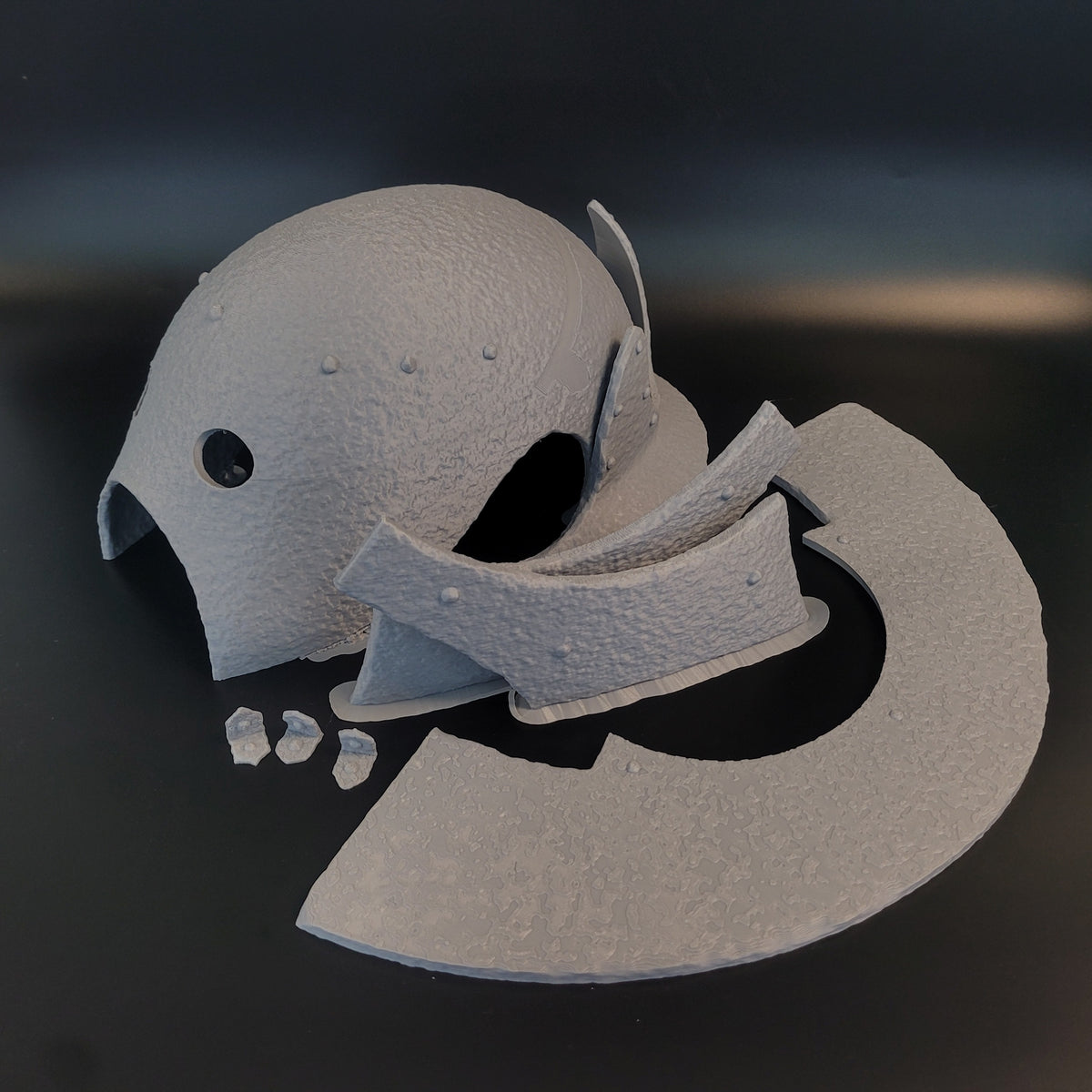 Uruk Hai Helmet from Lord of the Rings – 3D Cauldron