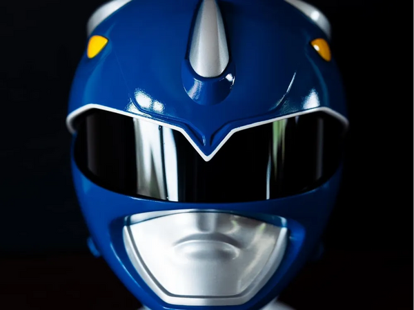 Raw DIY Helmet Accessory for Blue Power Ranger | Costumes