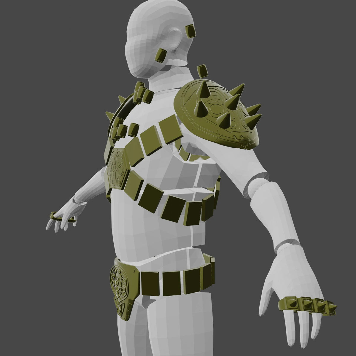 Black Krrsantan Armor Full Set | Digital DOWNLOAD – 3D Cauldron