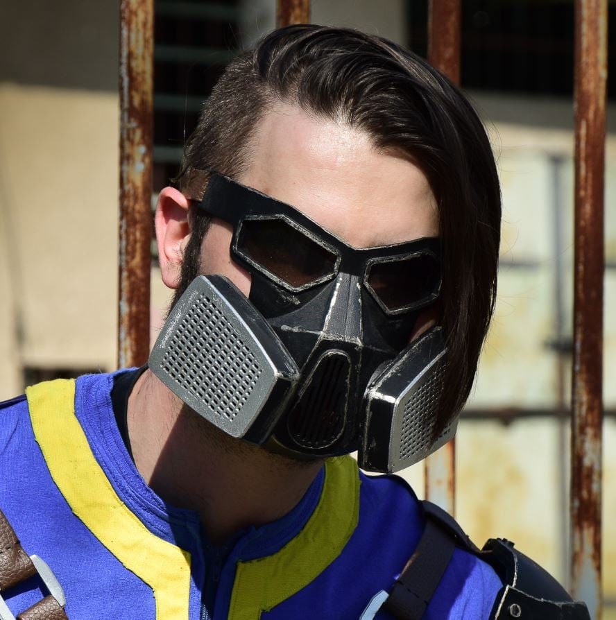 Diy Riot Mask Raider Mask for Fall out Costumes | Raw DIY Parts Kit – 3D Cauldron