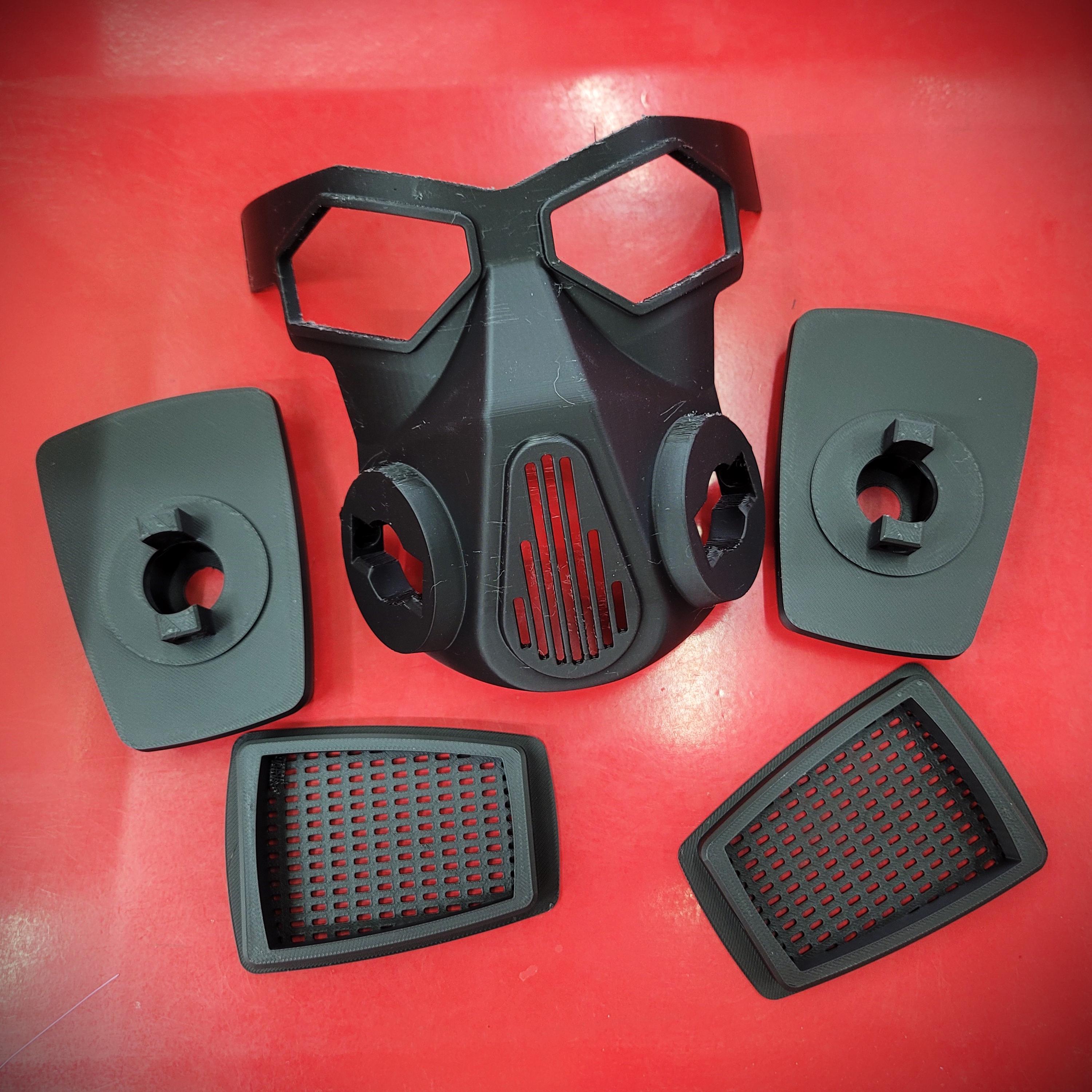 Raider Mask for Fall out Costumes | Raw DIY Parts Kit – 3D Cauldron